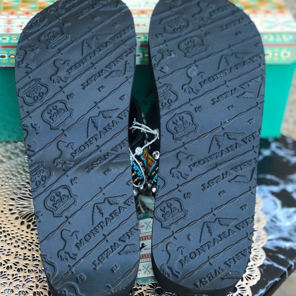 Montana West Flip Flop Sandals NWT - Picture 4 of 4
